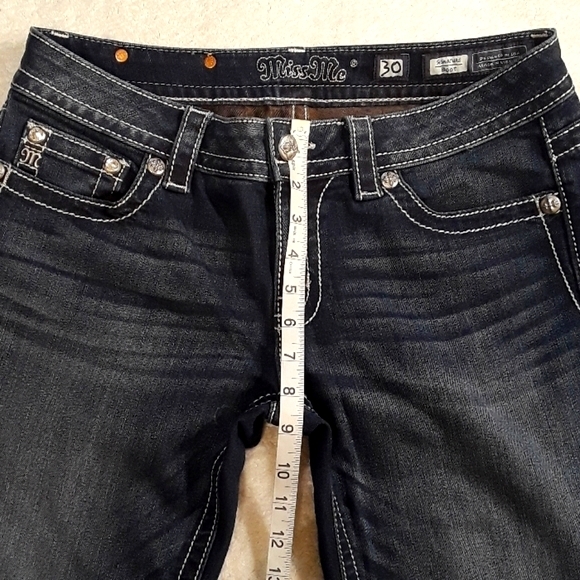 "Miss Me" Signature Bootcut Jeans.👖👢 Womens Size: W30x34L - Picture 6 of 7